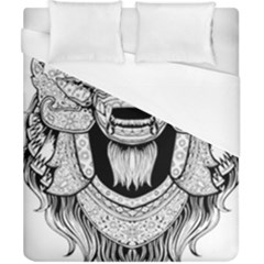 Balinese-art Barong-drawing-bali Duvet Cover (california King Size)