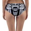 Balinese-art Barong-drawing-bali Reversible Mid-Waist Bikini Bottoms View2