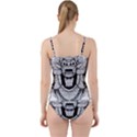 Balinese-art Barong-drawing-bali Cut Out Top Tankini Set View2