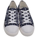 Folk flowers print Floral pattern Ethnic art Men s Low Top Canvas Sneakers View1