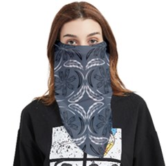 Folk Flowers Print Floral Pattern Ethnic Art Face Covering Bandana (triangle) by Eskimos