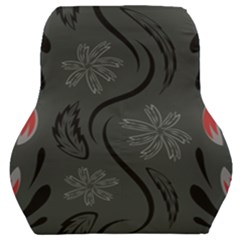 Folk Flowers Print Floral Pattern Ethnic Art Car Seat Back Cushion 