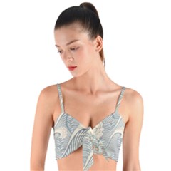 4c2e940f5bda3ab6630f3af5b374bd0a Woven Tie Front Bralet