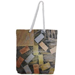 All That Glitters Is Gold  Full Print Rope Handle Tote (large) by Hayleyboop