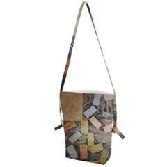 All That Glitters Is Gold  Folding Shoulder Bag by Hayleyboop