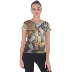 All That Glitters Is Gold  Short Sleeve Sports Top  by Hayleyboop