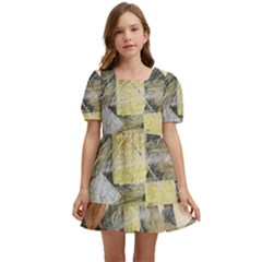 All That Glitters Is Gold  Kids  Short Sleeve Dolly Dress