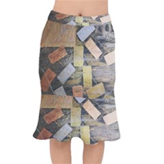 All That Glitters Is Gold  Short Mermaid Skirt by Hayleyboop