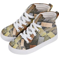 All That Glitters Is Gold  Kids  Hi-top Skate Sneakers by Hayleyboop