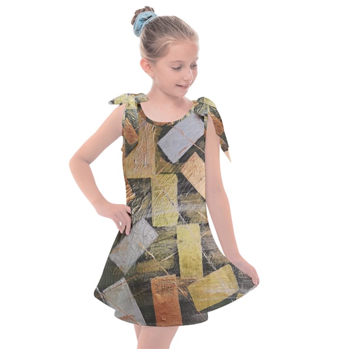 All that glitters is gold  Kids  Tie Up Tunic Dress