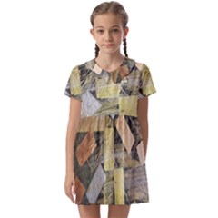 All That Glitters Is Gold  Kids  Asymmetric Collar Dress by Hayleyboop