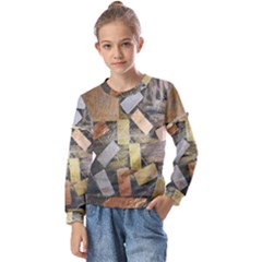 All That Glitters Is Gold  Kids  Long Sleeve Tee With Frill 