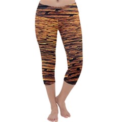 Cobblestones Capri Yoga Leggings by artworkshop