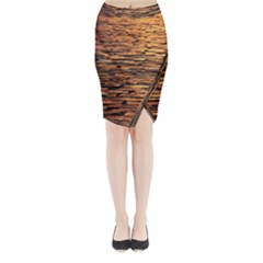 Cobblestones Midi Wrap Pencil Skirt by artworkshop