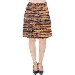 Cobblestones Velvet High Waist Skirt by artworkshop