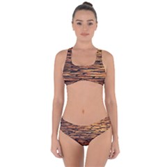 Cobblestones Criss Cross Bikini Set by artworkshop