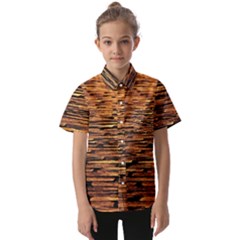 Cobblestones Kids  Short Sleeve Shirt by artworkshop