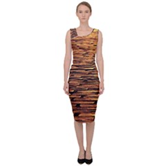 Cobblestones Sleeveless Pencil Dress by artworkshop