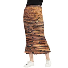 Cobblestones Maxi Fishtail Chiffon Skirt by artworkshop