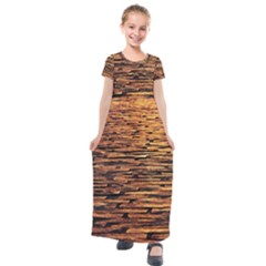 Cobblestones Kids  Short Sleeve Maxi Dress by artworkshop