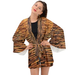 Cobblestones Long Sleeve Kimono by artworkshop