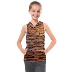 Cobblestones Kids  Sleeveless Hoodie by artworkshop