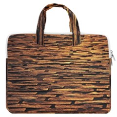 Cobblestones Macbook Pro 16  Double Pocket Laptop Bag  by artworkshop