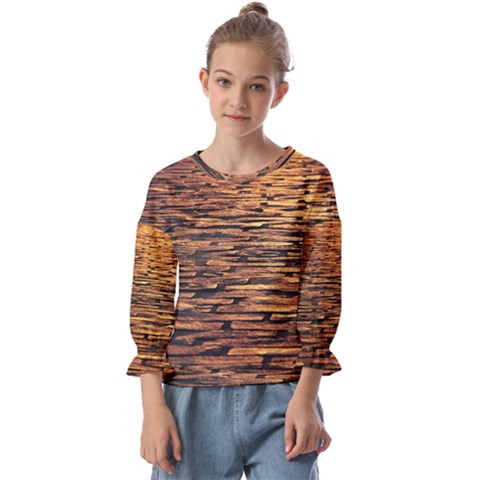 Cobblestones Kids  Cuff Sleeve Top by artworkshop