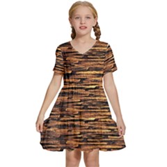 Cobblestones Kids  Short Sleeve Tiered Mini Dress