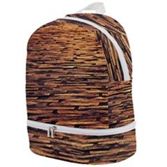 Cobblestones Zip Bottom Backpack by artworkshop