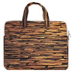 Cobblestones Macbook Pro13  Double Pocket Laptop Bag by artworkshop