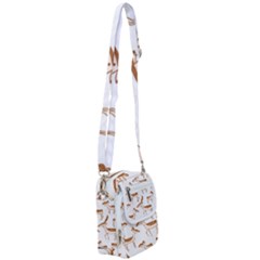 Cute Animal Deer Shoulder Strap Belt Bag by artworkshop