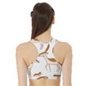 Cute Animal Deer Sports Bra with Border View2