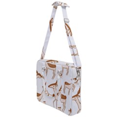 Cute Animal Deer Cross Body Office Bag by artworkshop