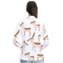 Cute Animal Deer Drape Collar Cardigan View2