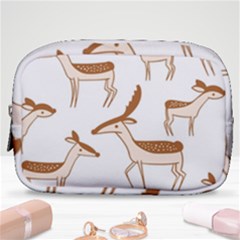 Cute Animal Deer Make Up Pouch (small) by artworkshop