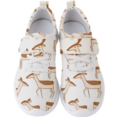 Cute Animal Deer Men s Velcro Strap Shoes by artworkshop