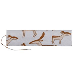 Cute Animal Deer Roll Up Canvas Pencil Holder (l) by artworkshop