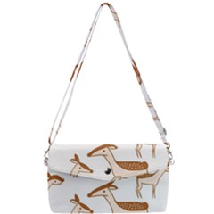 Cute Animal Deer Removable Strap Clutch Bag