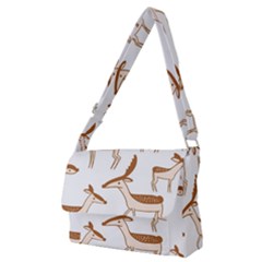 Cute Animal Deer Full Print Messenger Bag (m) by artworkshop