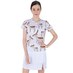 Cute Animal Deer Women s Sports Top by artworkshop