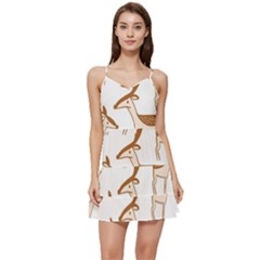 Cute Animal Deer Short Frill Dress