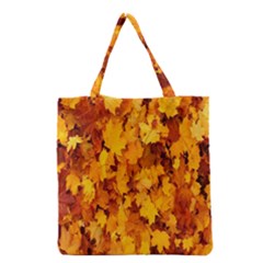 Fall Grocery Tote Bag by artworkshop