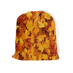 Fall Drawstring Pouch (xl) by artworkshop