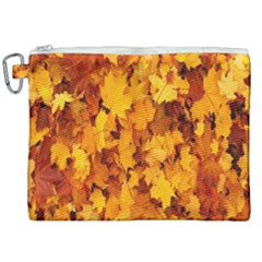 Fall Canvas Cosmetic Bag (xxl) by artworkshop