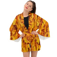 Fall Long Sleeve Kimono by artworkshop