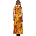 Fall Kids  Satin Sleeveless Maxi Dress View4