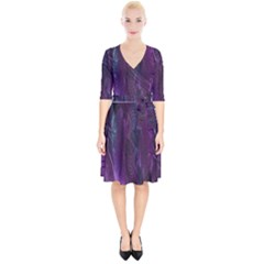 Feather Wrap Up Cocktail Dress