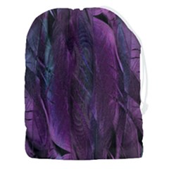 Feather Drawstring Pouch (3xl) by artworkshop