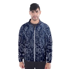 Internet Planet Drinks Men s Windbreaker by artworkshop